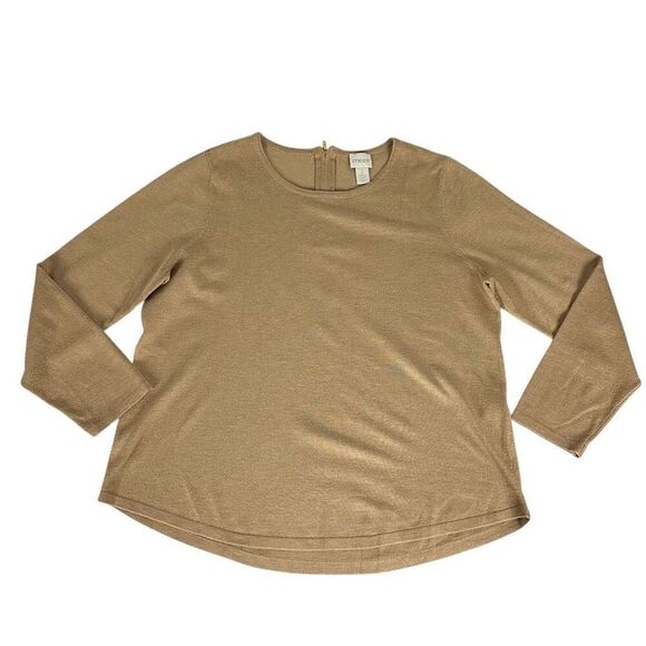 Chico's Mindy Shirttail Sweater size Large - Picture 1 of 6